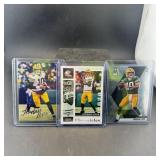Jordan Love Rookie Football Card Lot (3 Cards)