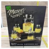 Mason 5-piece Drink Dispenser Set