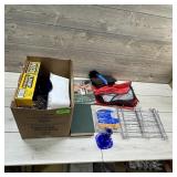 Assortment Lot Including Books, Small Step Stool,