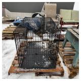 Pet Lodge Foldable Crate, 27"w X 42"d X 30"h.