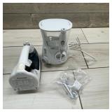 Water Flosser With Heads And Steamer Iron.