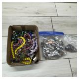 Assortment Of Costume Jewelry.