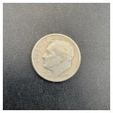 1949-s Silver Roosevelt Dime