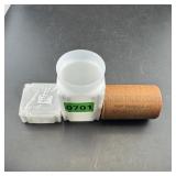 $20 Morgan dollar roll; CC tail and 1883 face show