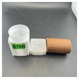 $20 Morgan Dollar Roll; Cc Tail And 1885 Face Show