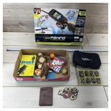 Fishing App Game W/flat Of Other Games/etc.