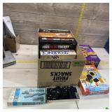 Lot of board games. assorted of games.