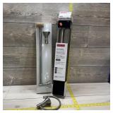 Bath Hardware. Delta 18-inch towel bar and various