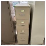 4-drawer Metal File Cabinet, 15"w X 25"d X 52"h