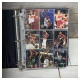 Binder Of Basketball Cards