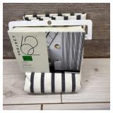 Project 62 Shower Curtain - Black/white Stripe - 7