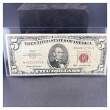 1963 $5 Red Seal United States Note (Red Seal)