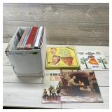 Assortment Of Vinyl Records.