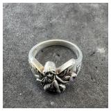 Peter Stone sterling silver Celtic pixie fairy rin