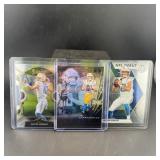 Justin Herbert Rookie Football Card Lot (3 Cards)