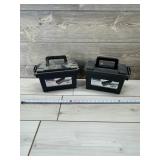Ammo Boxes - (2) Bunker Hill Security Ammo Boxes H
