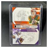 Burrow & Jefferson Panini Contenders Rookie Combo