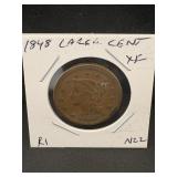 1848 Large Cent