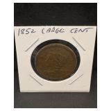 1852 Large Cent