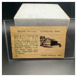 1973 Roscoe Village, Coshocton, Ohio Wooden Nickel