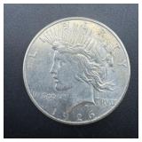 1926-s Peace Silver Dollar.