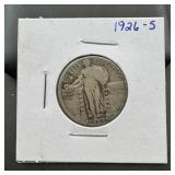 1926-s Standing Liberty Silver Quarter.
