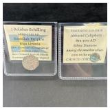 Silver Damma Habbarid Emirate Coin Dated 854-1011