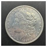 1889-o Morgan Silver Dollar.