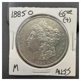 1885-o Morgan Silver Dollar