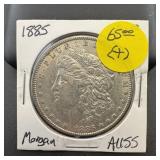 1885 Morgan Silver Dollar