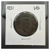 1831 Large Cent