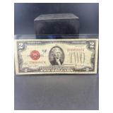 1928-g Red Seal $2 Note