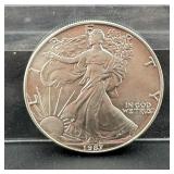 1987 American Silver Eagle, 1 Oz .999 Fine Silver