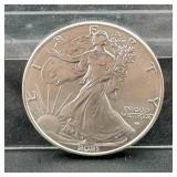 2021 American Silver Eagle, 1 Oz .999 Fine Silver