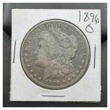 1896 Morgan Silver Dollar