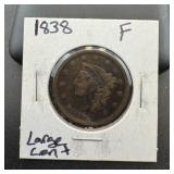 1838 Large Cent