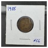1905 Indian Head Penny - Extremely Fine detail