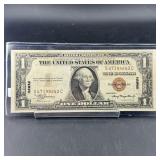 Rare 1935-A $1 Hawaii, One Dollar Silver Certifica