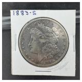 1883-S Morgan Silver Dollar