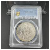1878 8TF Morgan Silver Dollar PCGS MS63