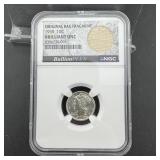 Mercury NGC Brilliant Unc 1939 Silver Dime w/Origi