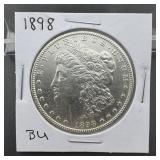 1898 Morgan Silver Dollar, Higher Grade