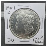 1904-O Morgan Silver Dollar, Higher Grade