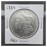 1889 Morgan Silver Dollar, Higher Grade