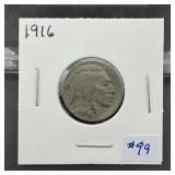 1916 Buffalo Nickel - very nice coin!