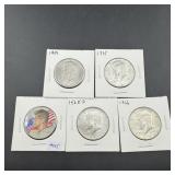 Kennedy Lot including painted & 40% halves