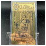 Nevada Goldback, 1 denomination, 24-karat gold