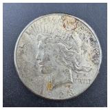 1922-S Peace Silver Dollar - 90% Silver