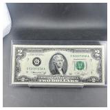 1976 Bicentennial $2 United States Note, Brilliant