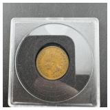 1907 Indian Head Penny - Extremely Fine detail